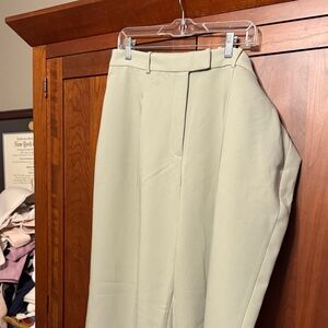 Abercrombie & Fitch Cream Women's Trousers